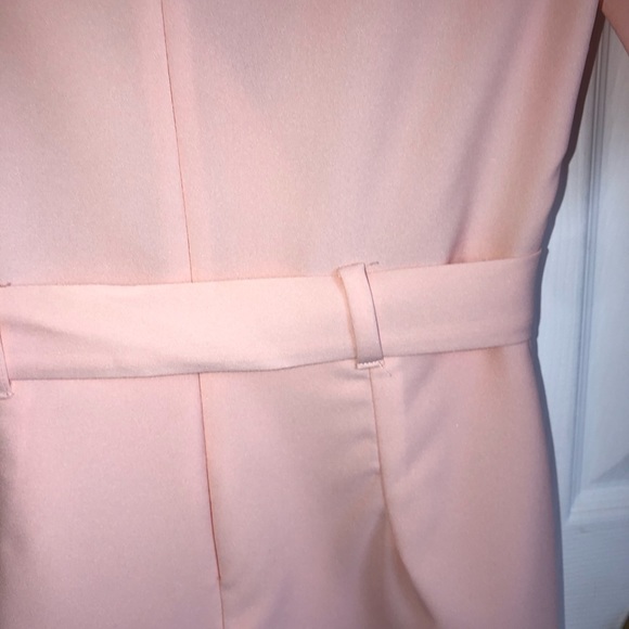 Pink Romper with belt - Picture 3 of 8